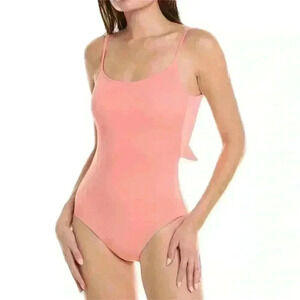 NWT HERMOZA Cecilia One-Piece
Swimsuit in pink coral Sz 12